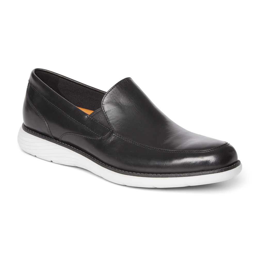 Mocassins Rockport Homem Pretas - Garett Venetian - 60375QNEM